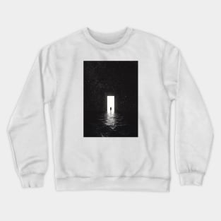 The door to another dimension Crewneck Sweatshirt